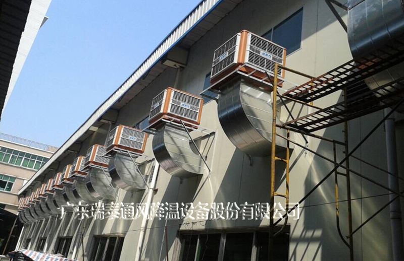 潤東方環(huán)?？照{(diào)室外裝機案例